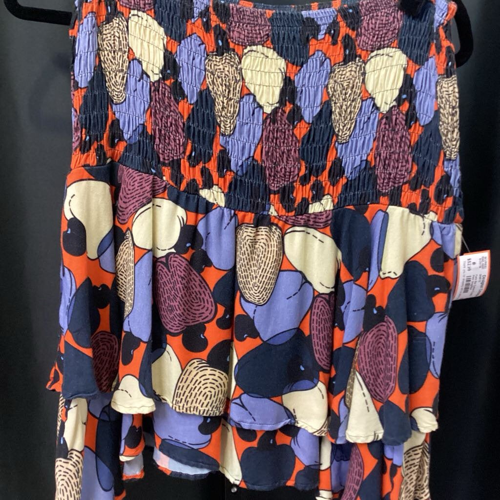 Farm Rio Cotton FLouncy Print SKIRTS Large