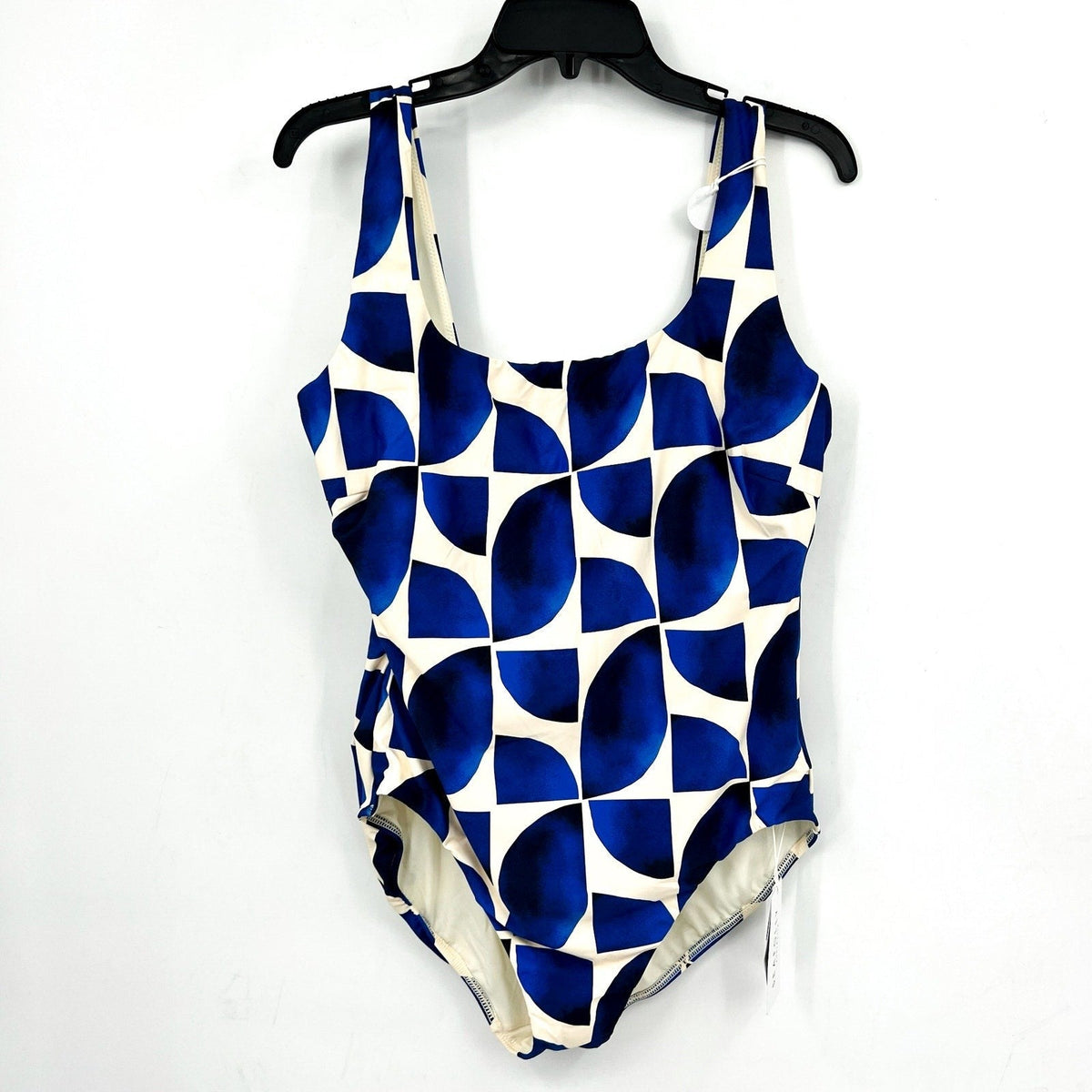 SEAFOLLY Women' Sunray DD One Piece Swimsuit Size 14 Blue Ultramarine Print NWT