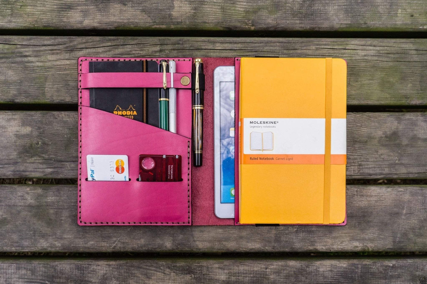 iPad Mini & Large Moleskine Cover - Pink