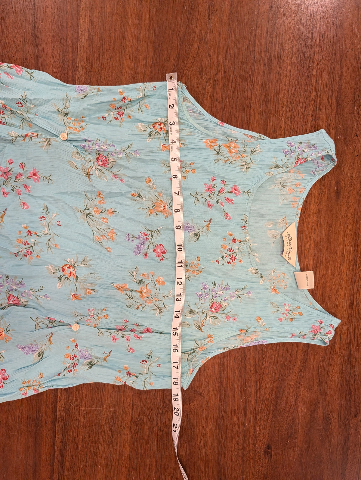 Vintage Eddie Bauer Floral Dress — L
