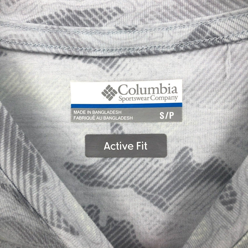 Columbia Womens PFG Uncharted Knit Long Sleeve Tee Small Grey UPF NWT