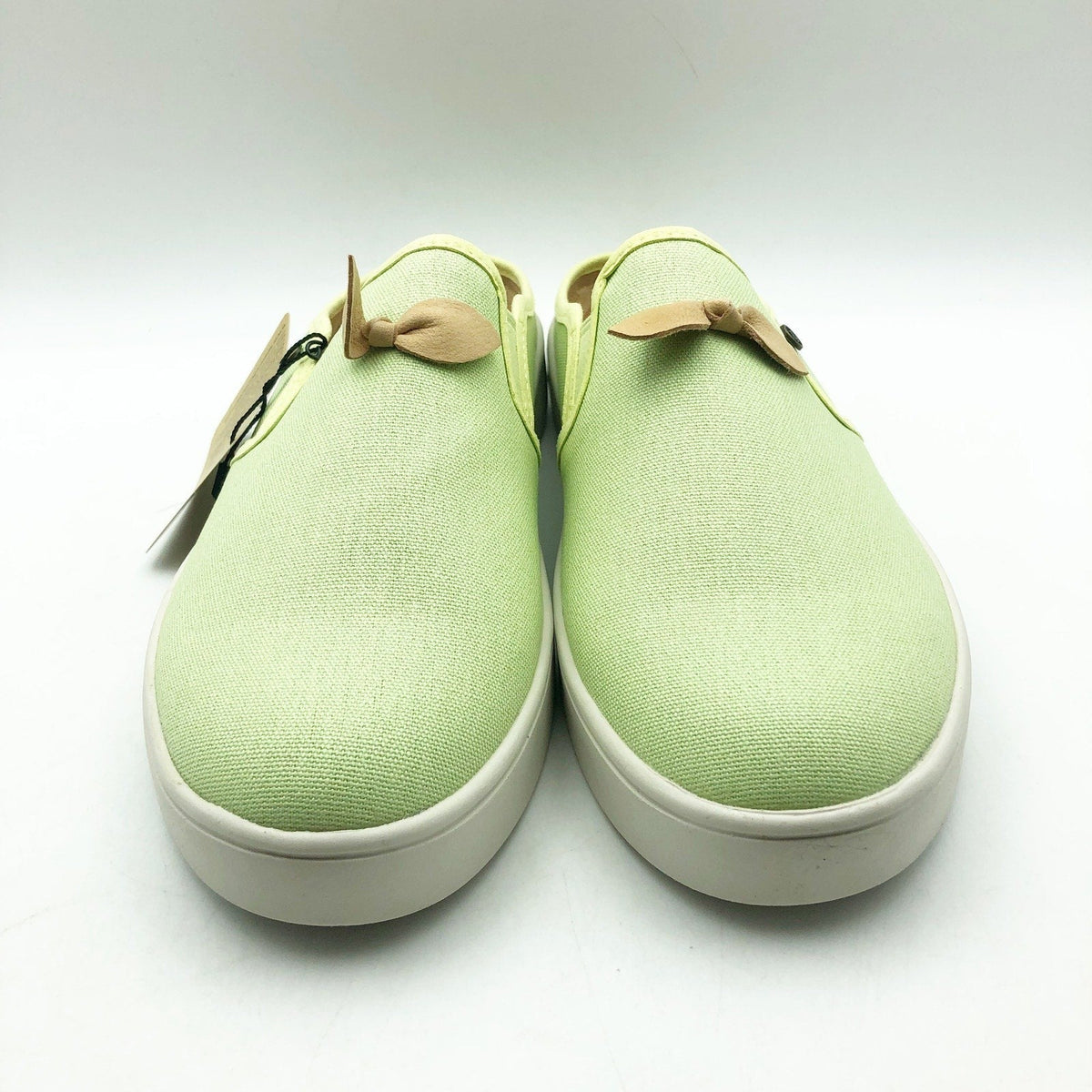 Spenco Womens Audrey Casual Slides Size 7.5 Green Slip On Sneaker Mules NIB