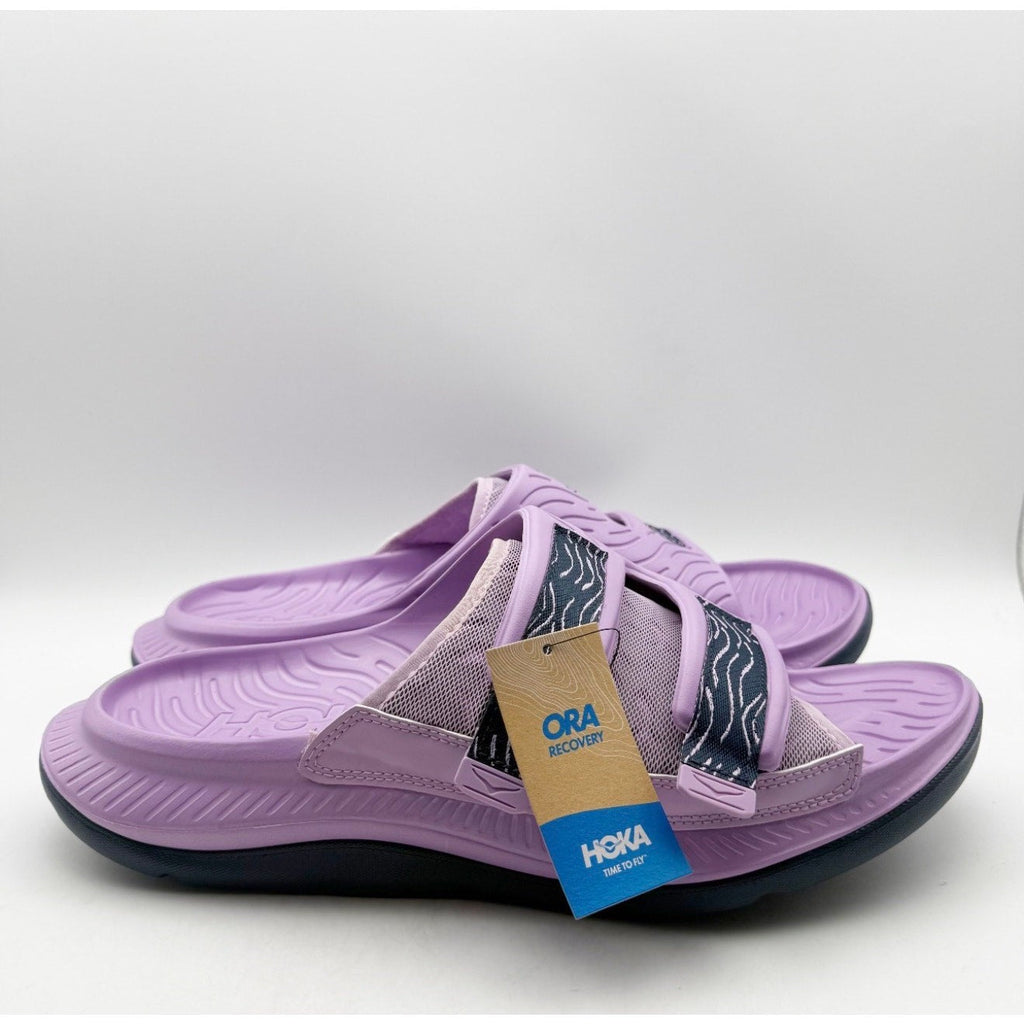 Hoka Mens Ora Luxe Slide Sandals Size 13 EU 48 Violet Purple NWT