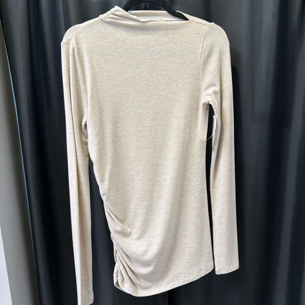 Modern Citizen Rouched Mock LS DRESSES L
