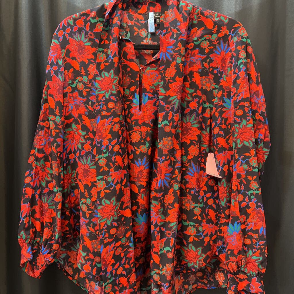 Rag & Bone Tie Blouse silk TOPS XS
