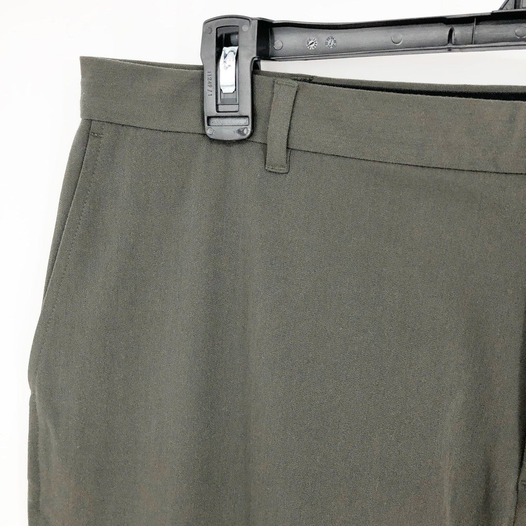 MINISTRY OF SUPPLY Mens Pace Tapered Chino Pants 36x35 Olive Green NWT