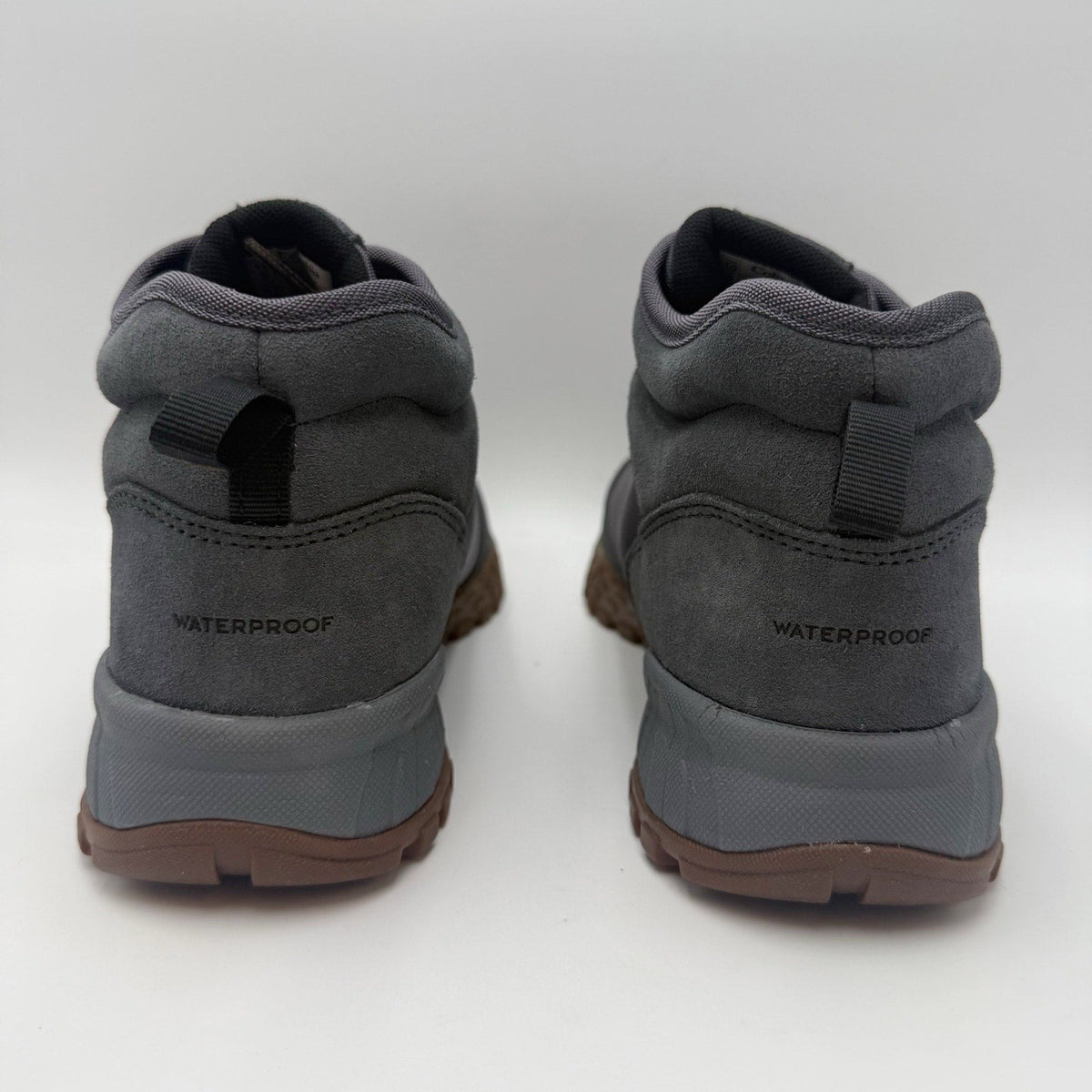 Columbia Mens Fairbanks Mid Climbing Shoes Size 10 M Grey Blue Waterproof NWOB
