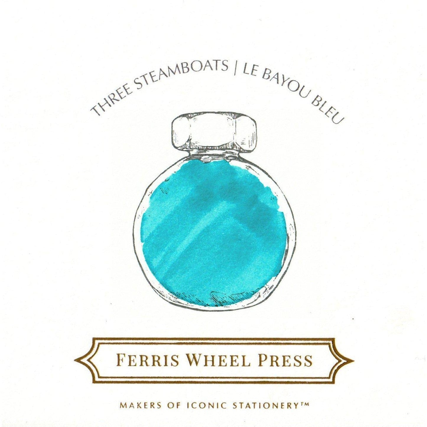 Ferris Wheel Press Three Steamboats Ink