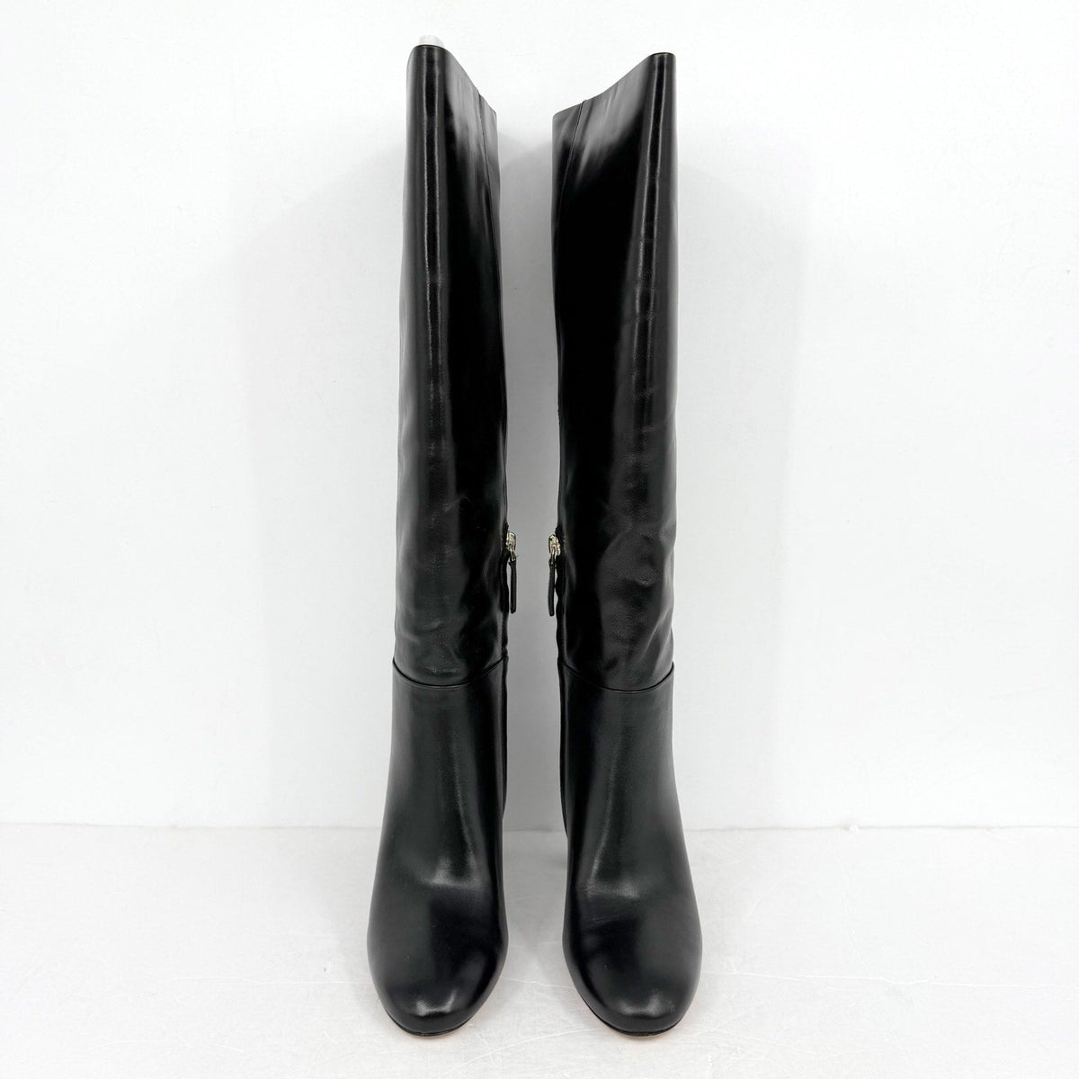 Kate Spade Womens Colby Tall Boots US 7.5 B EU 38 Black Leather NIB