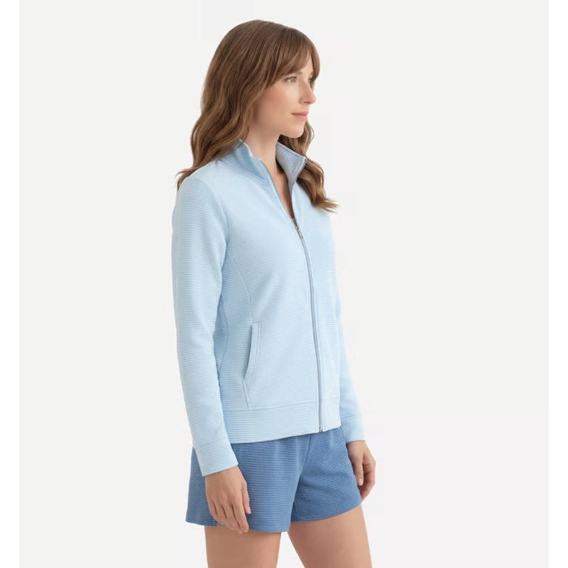SKECHERS Women's GO WALK Everywhere Jacket Small Blue Full Zip NWT