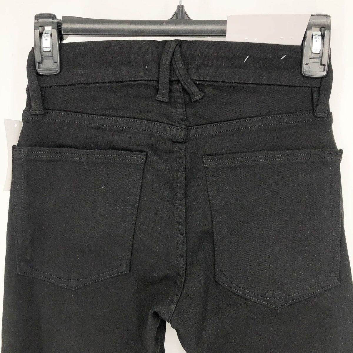 GOOD AMERICAN Womens Good Legs Jeans US 2 26x33 Black Stretch High Skinny NWT