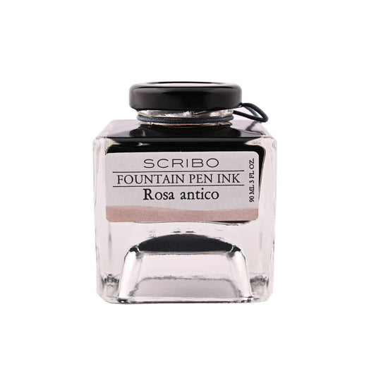 Scribo Rosa Antico Ink Bottle- Pink - 90ml