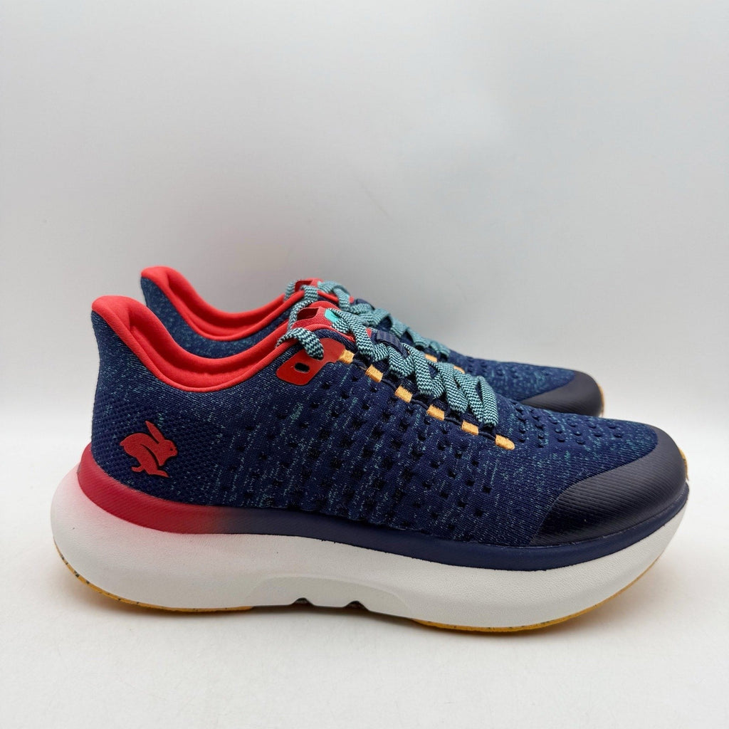 Rabbit Womens Dream Chaser Running Shoes Size 11 Blue Red Athletic Sneakers NIB
