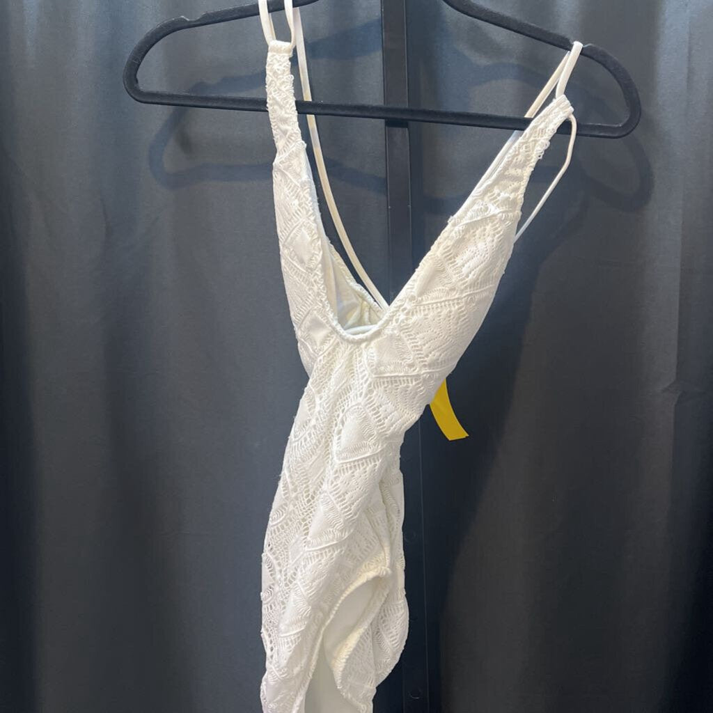 Polo RL NWT Eyelet 1Pc SWIMSUITS S