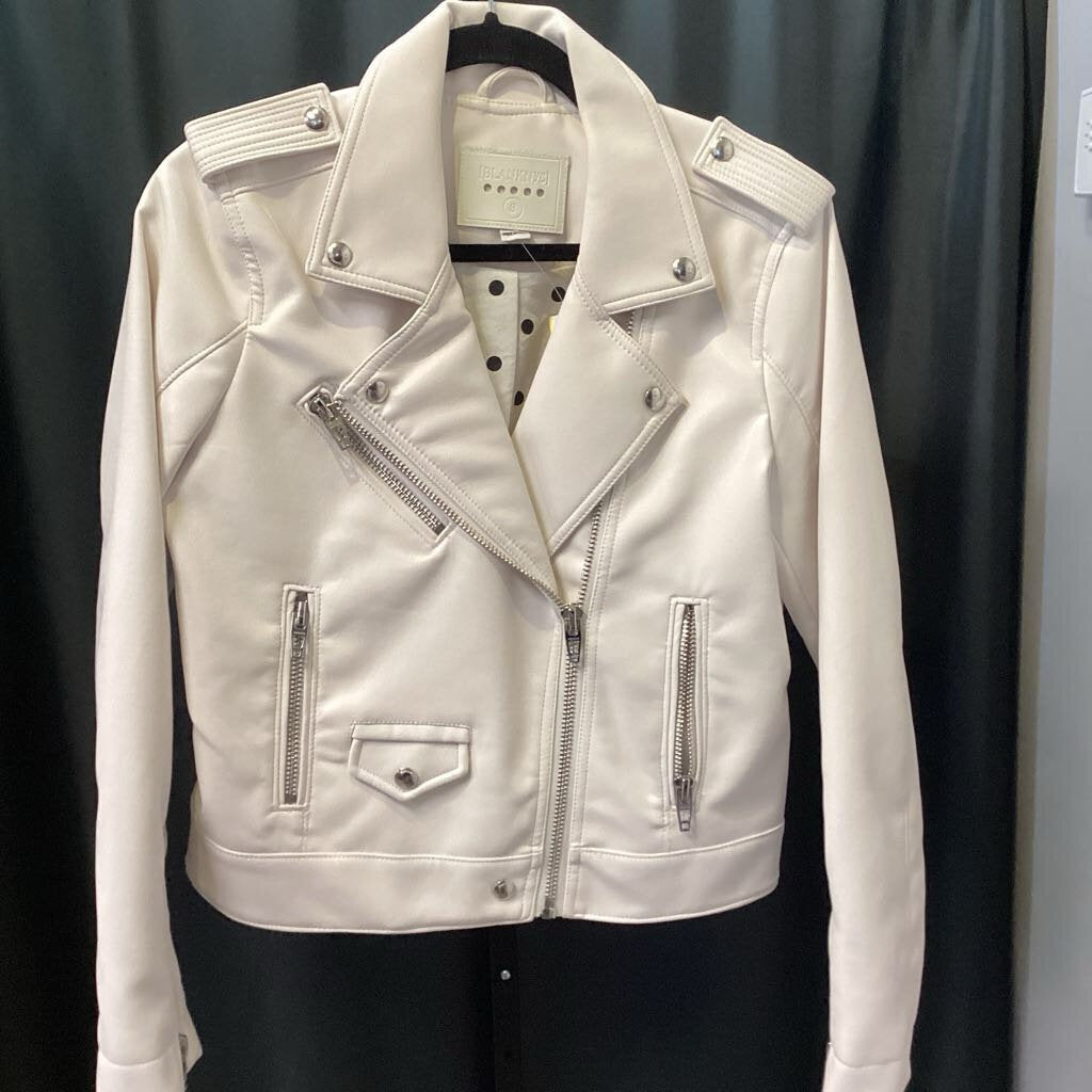 Blank NYC Faux Leather OUTERWEAR S