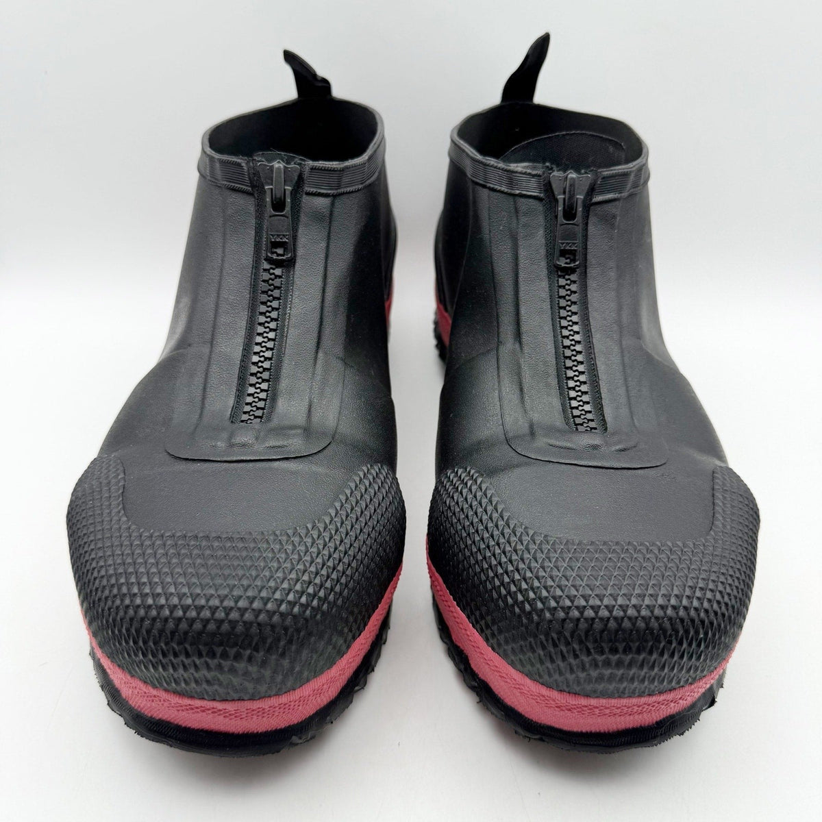 Bogs Overshoe Zip Work Shoes MENS 7 WOMENS 9 Black Composite Toe Waterproof NIB