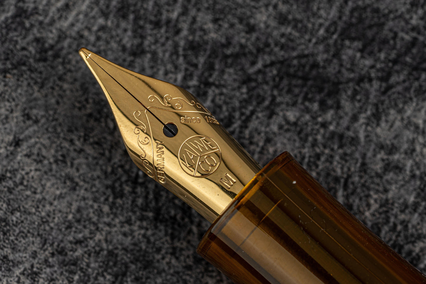 Kaweco Sport Fountain Pen Cognac - Galen Leather Edition