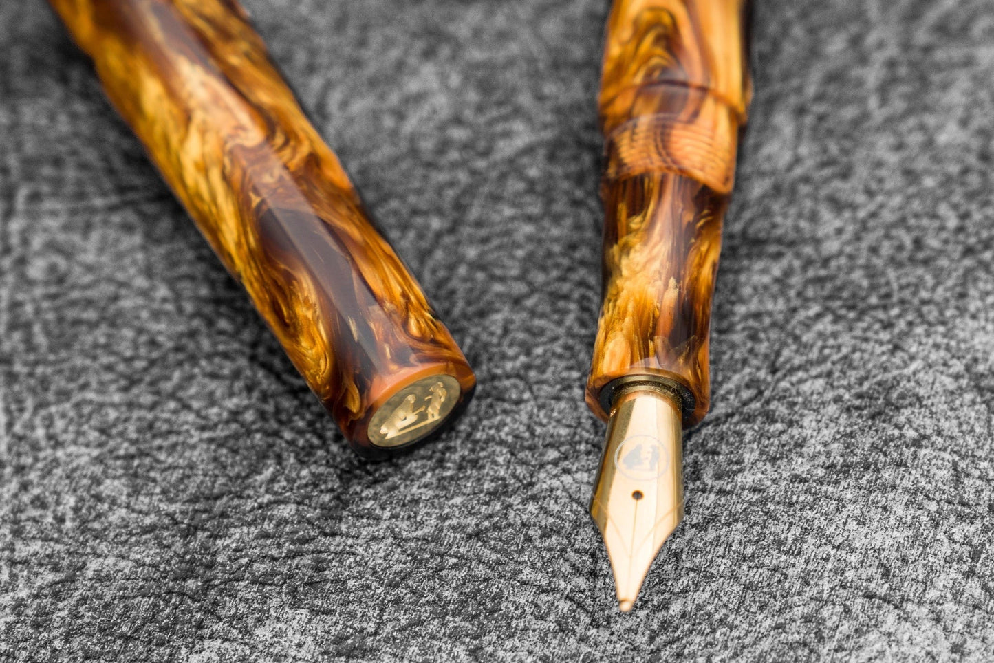 Galen X Studyo Agackakan - Fountain Pen V1 - Tortoise