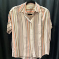 Madewell SS Buttons Stripe TOPS XS