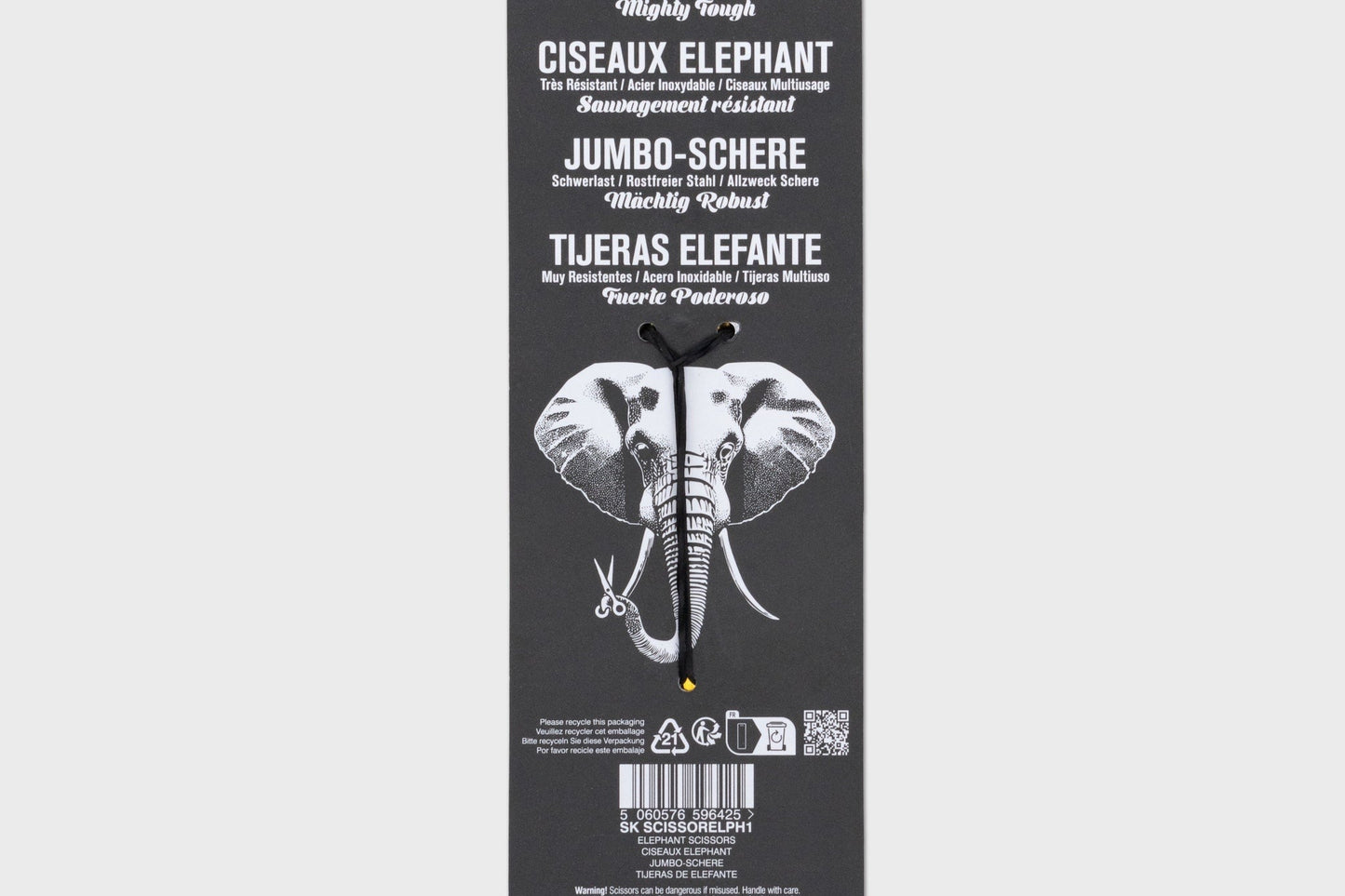 Elephant Scissors - Brass