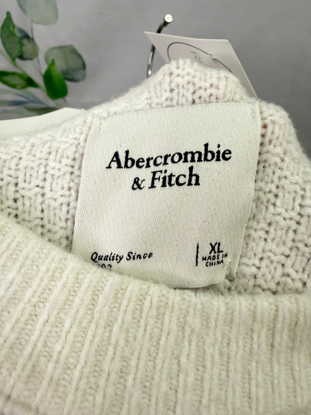 Abercrombie Cable Knit Sweater (XL)