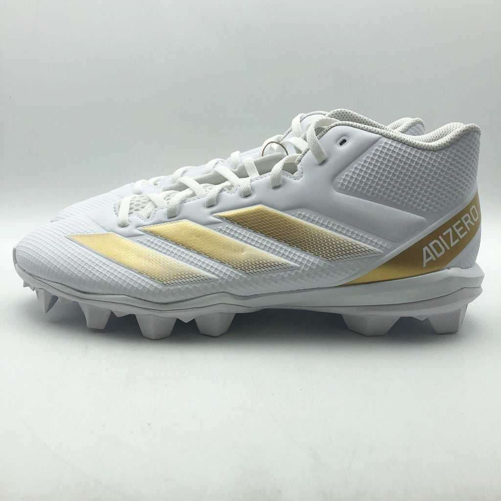 Adidas Mens Adizero Impact 2 Molded Football Cleats Size 12 Gold NWOB