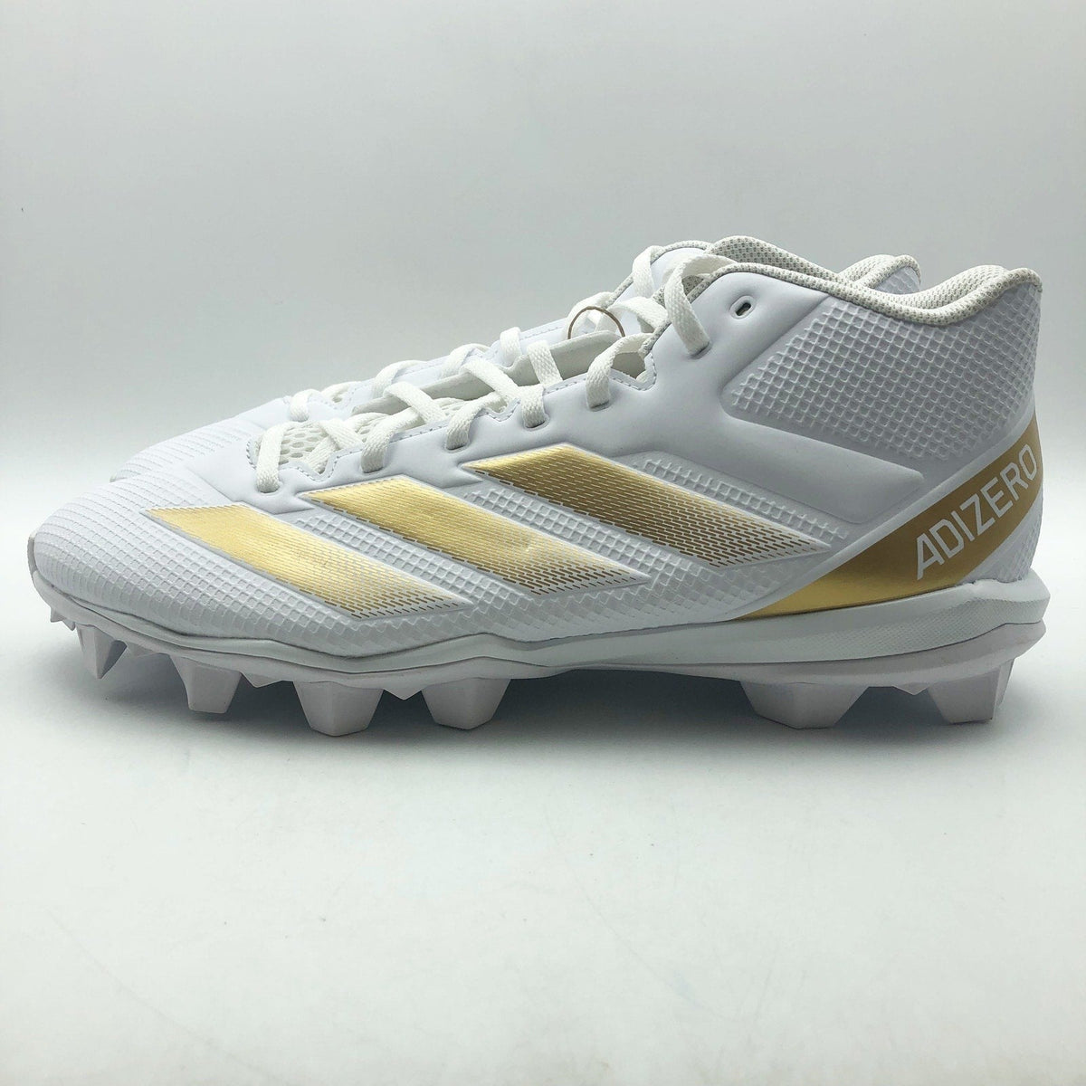 Adidas Mens Adizero Impact 2 Molded Football Cleats Size 12 Gold NWOB