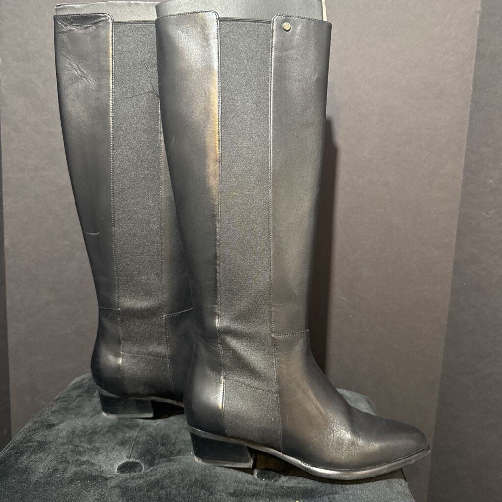 Cole Haan NEW Tall Leather Stretch BOOTS 5