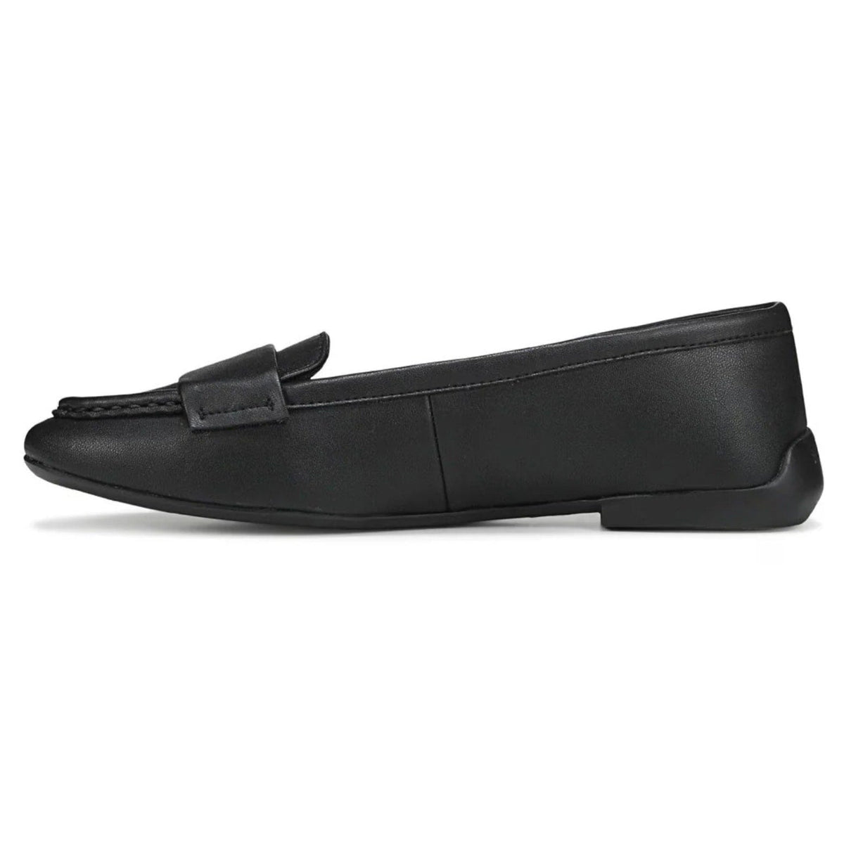 Franco Sarto Womens Faris Slip On Flats Size 6.5 Black Faux Leather NIB