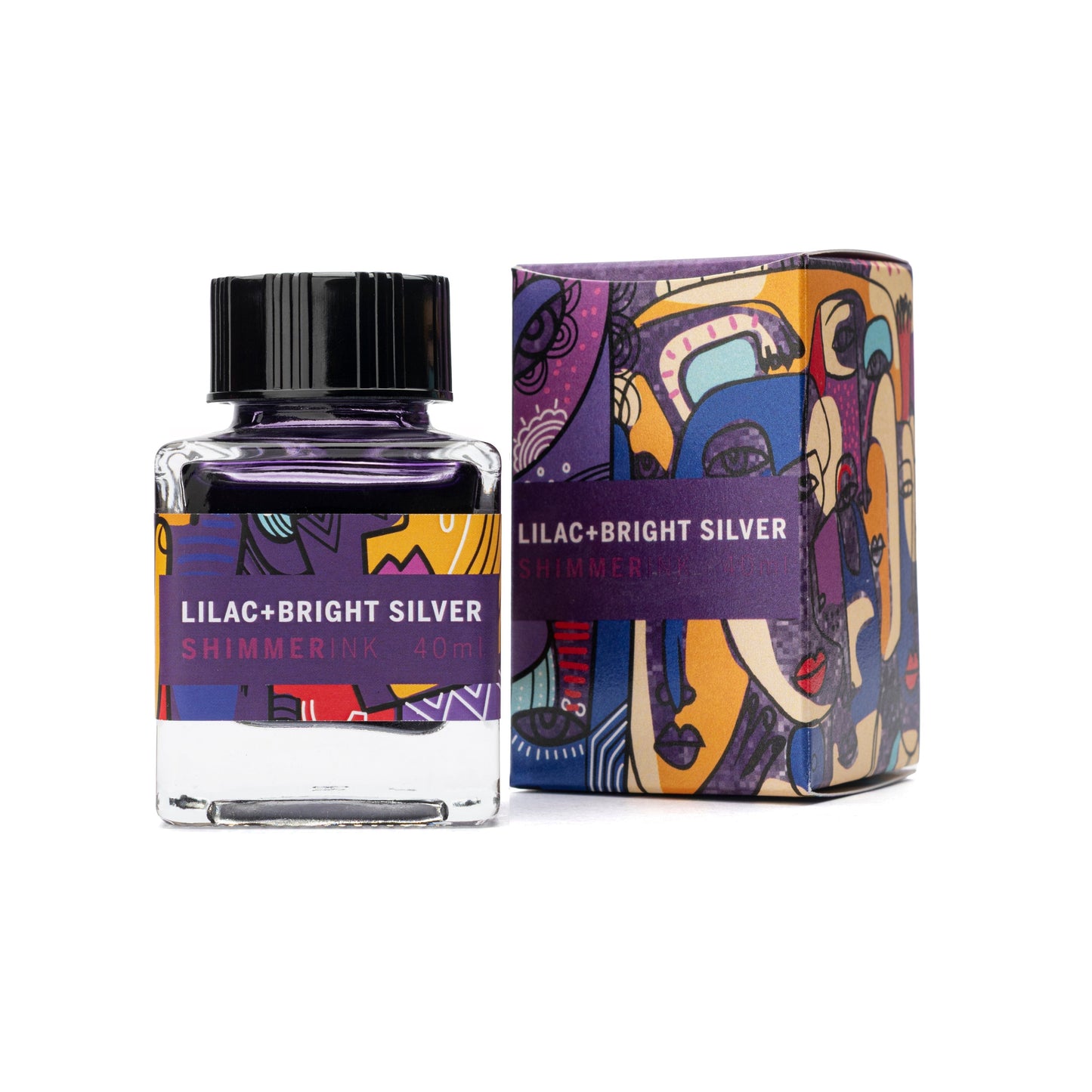Leonardo Officina Ink - Lilac Bright Shimmer - 40ml