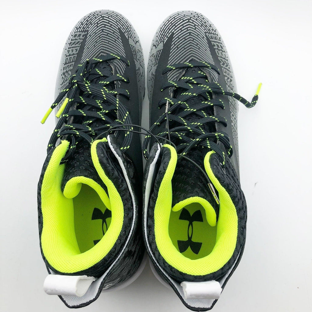 Under Armour Men's Highlight Hammer MC 2.0 Football Cleats Size 12 Black NWOB