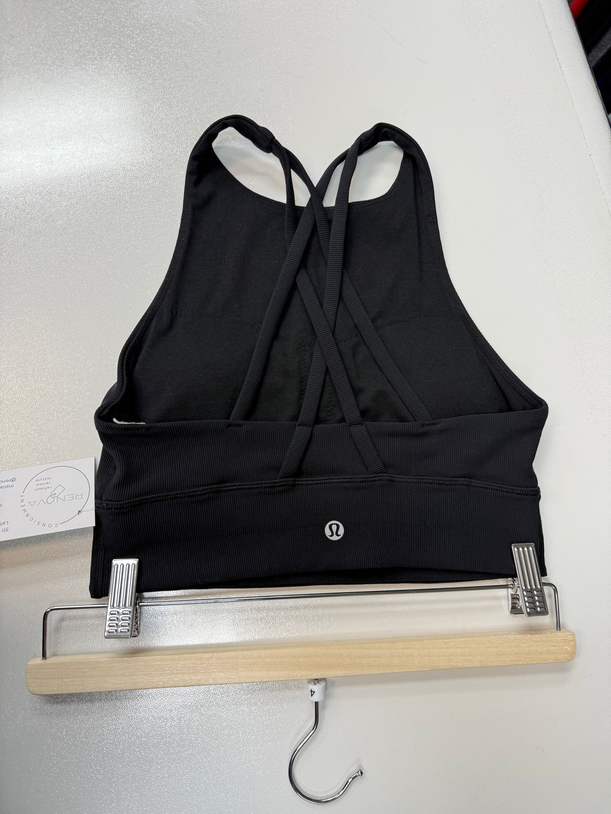 Lululemon Energy High Neck Longline Ribbed Bra B-D (4)