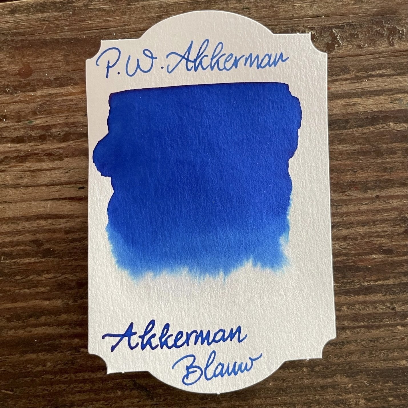 Akkerman Akkerman Blauw Ink