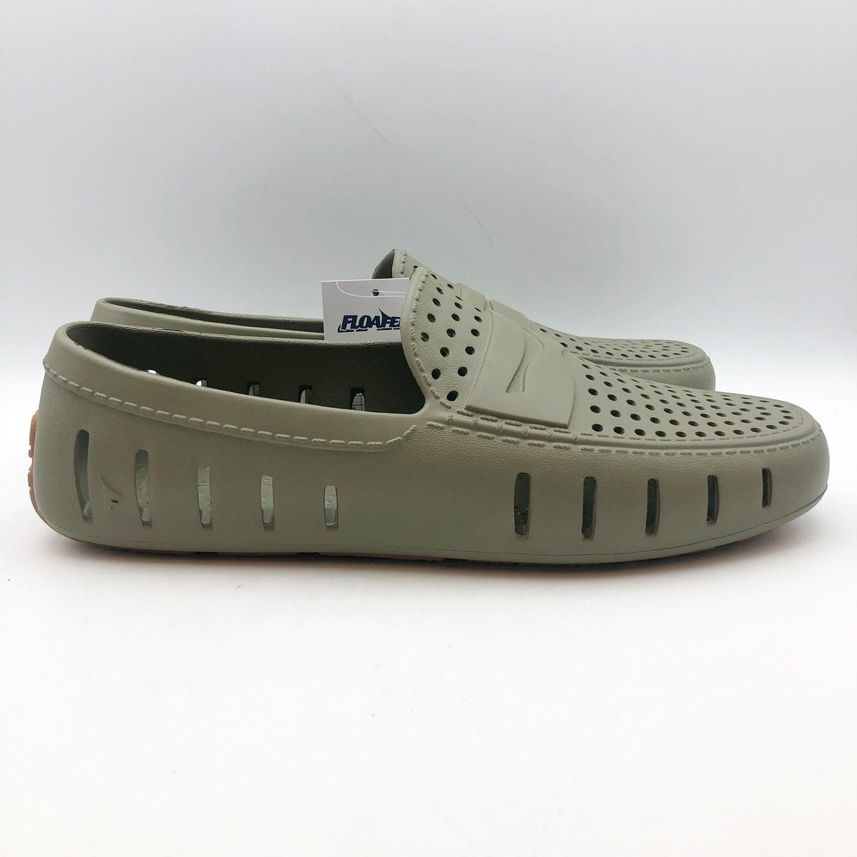Floafers Mens Country Club Driver 2.0 Loafers Size 11 Mermaid Green Gum NWT