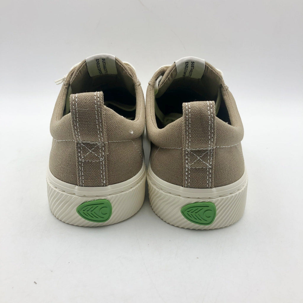 Cariuma Womens OCA Low Sneakers Size 8.5 Brown Burnt Sand Canvas NIB