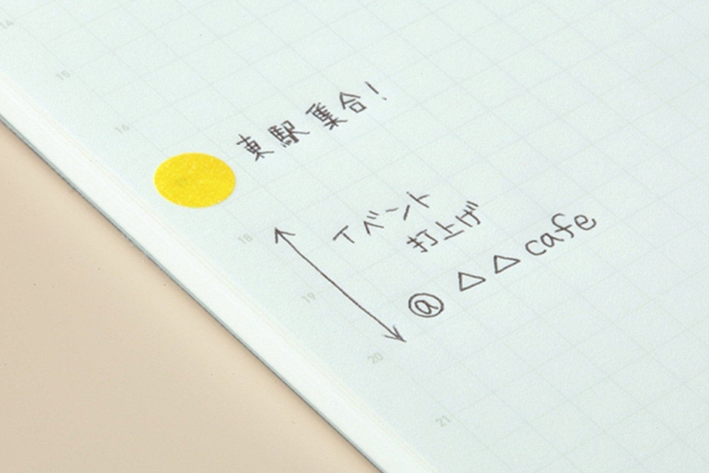 Stalogy 365Days Notebook - A6 - Grid - 368 Pages - Black