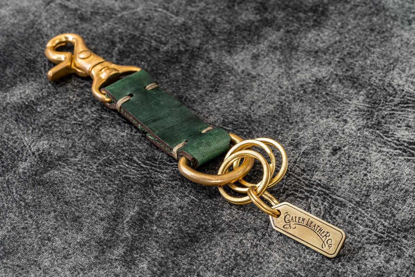 Leather Key Holder - Texas