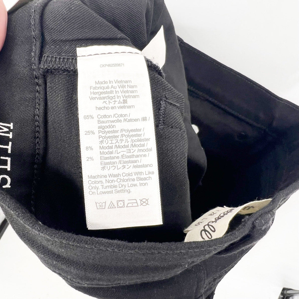 MADEWELL Men's Athletic Slim Jean 28x30 Black Bainhart Wash ND478 COOLMAX NWT
