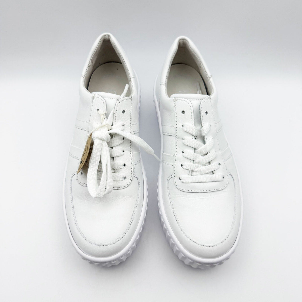 Gabor Womens Gabor 23.203 Casul Sneakers US Size 6 UK 3.5 White Leather NIB