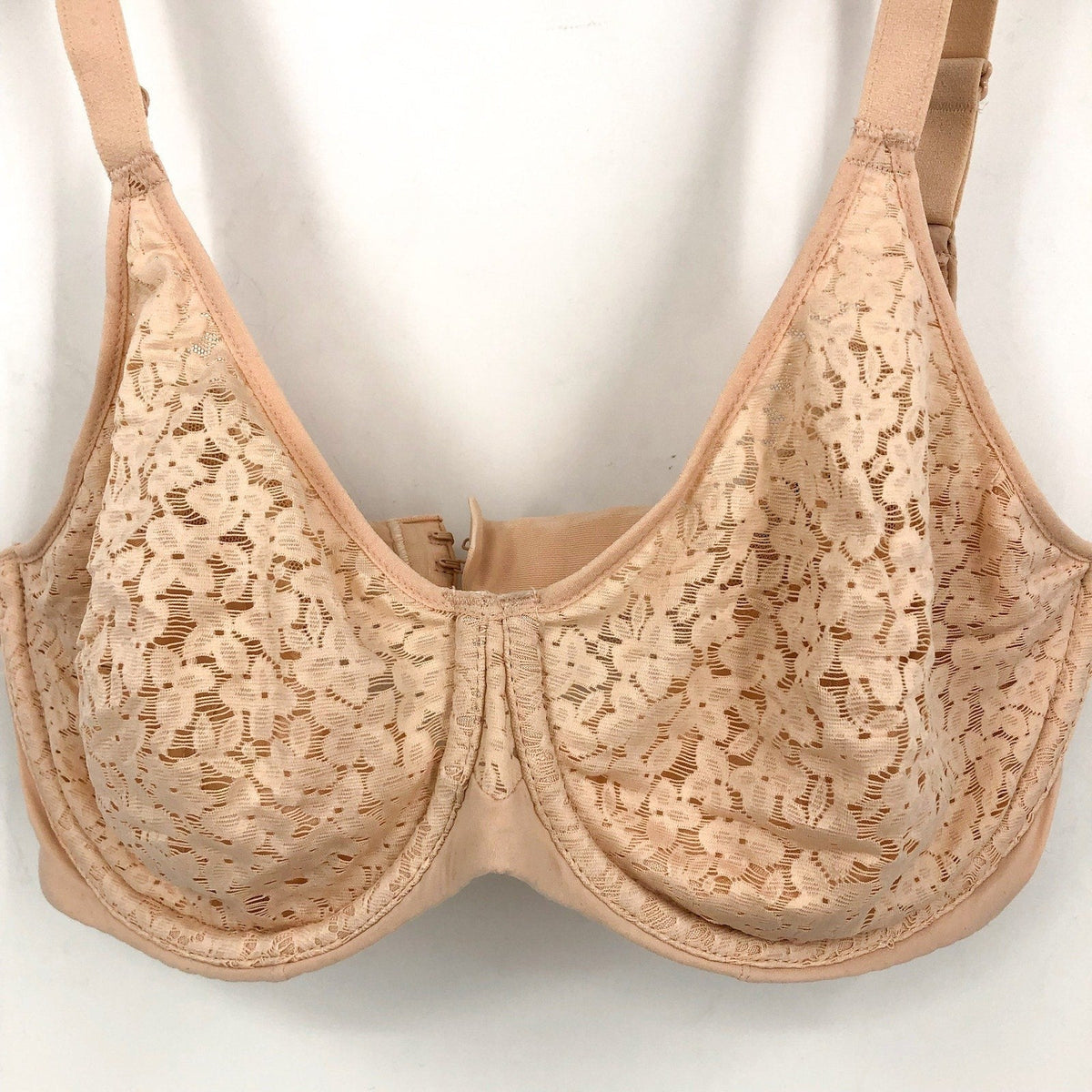 CHANTELLE Women's Norah Comfort Underwire Bra Size 32DD Nude Blush NWOT