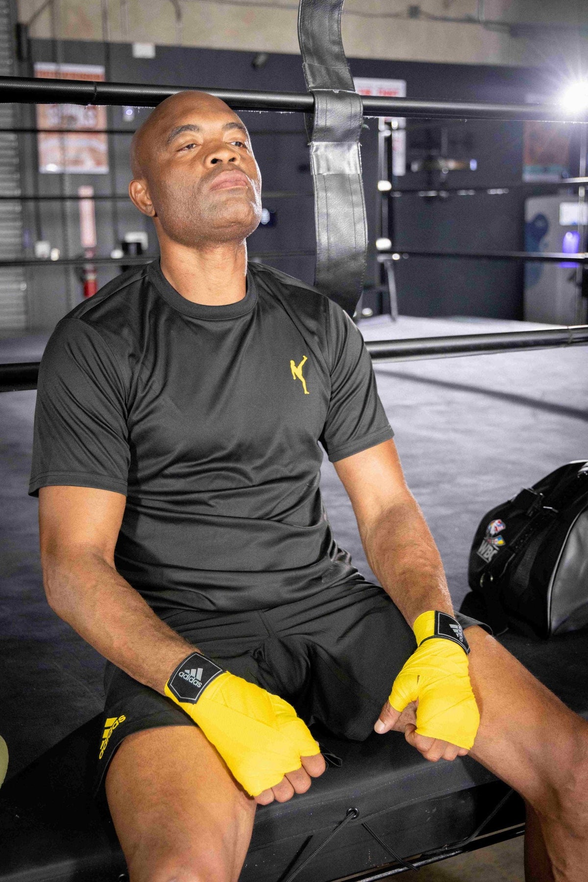 adidas x Anderson Silva Half Sleeve Tee for Boxing adiASTS01
