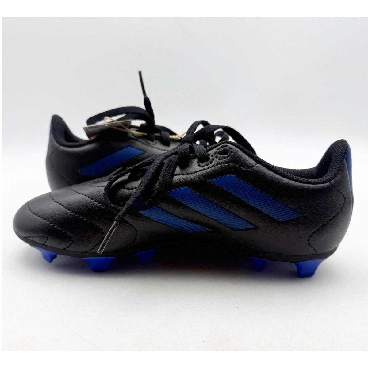 Adidas Youth Goletto VIII Firm Ground Soccer Cleats Size 5 Black Blue NWOB
