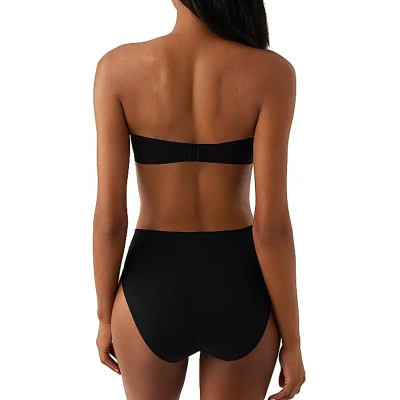 WACOAL Comfort First Strapless Tee Bra 36D Black Seamless Convertible NWT