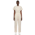 ADIDAS Women's Originals No-dye Jumpsuit Small Off-White Short Sleeve NWT