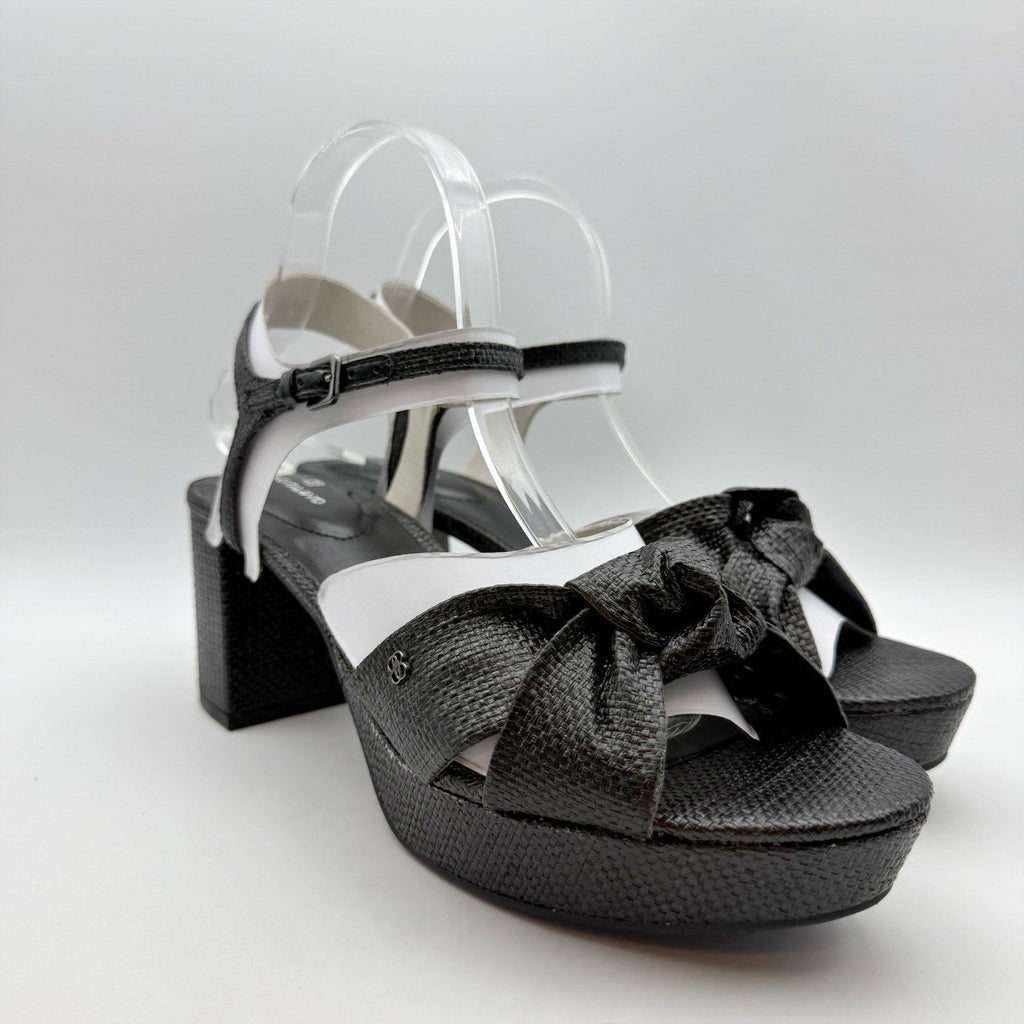 Bandolino Womens Prezley Heeled Sandals Size 8 M Black Party NIB