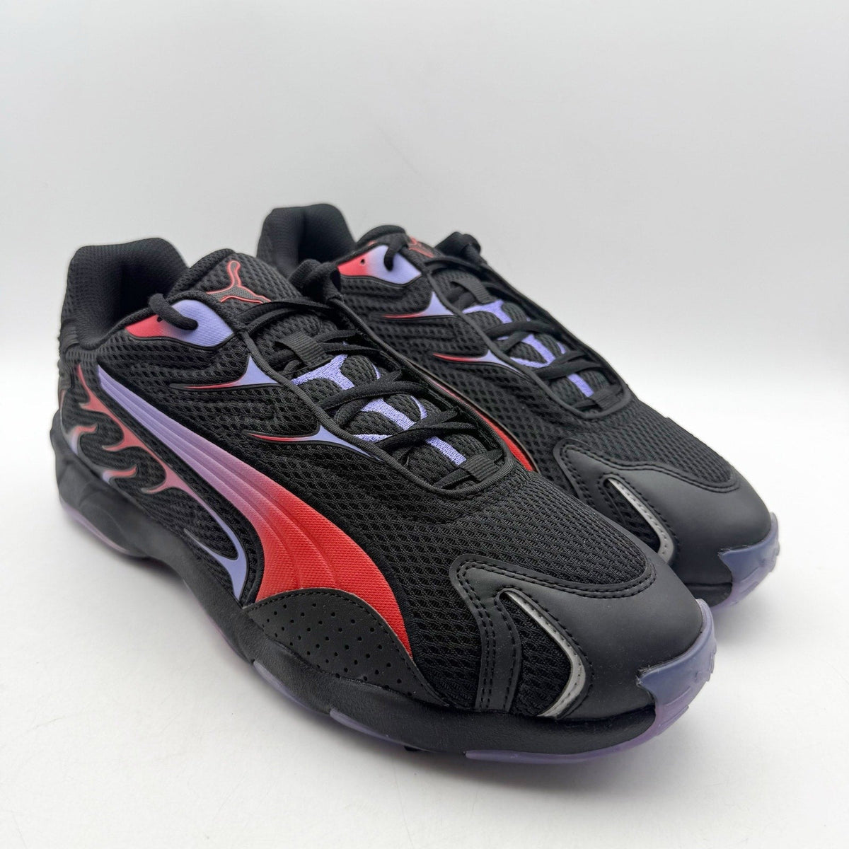 PUMA Mens Inhale Athletic Shoes Size 11 EU 44.5 Black Purple Red NIB