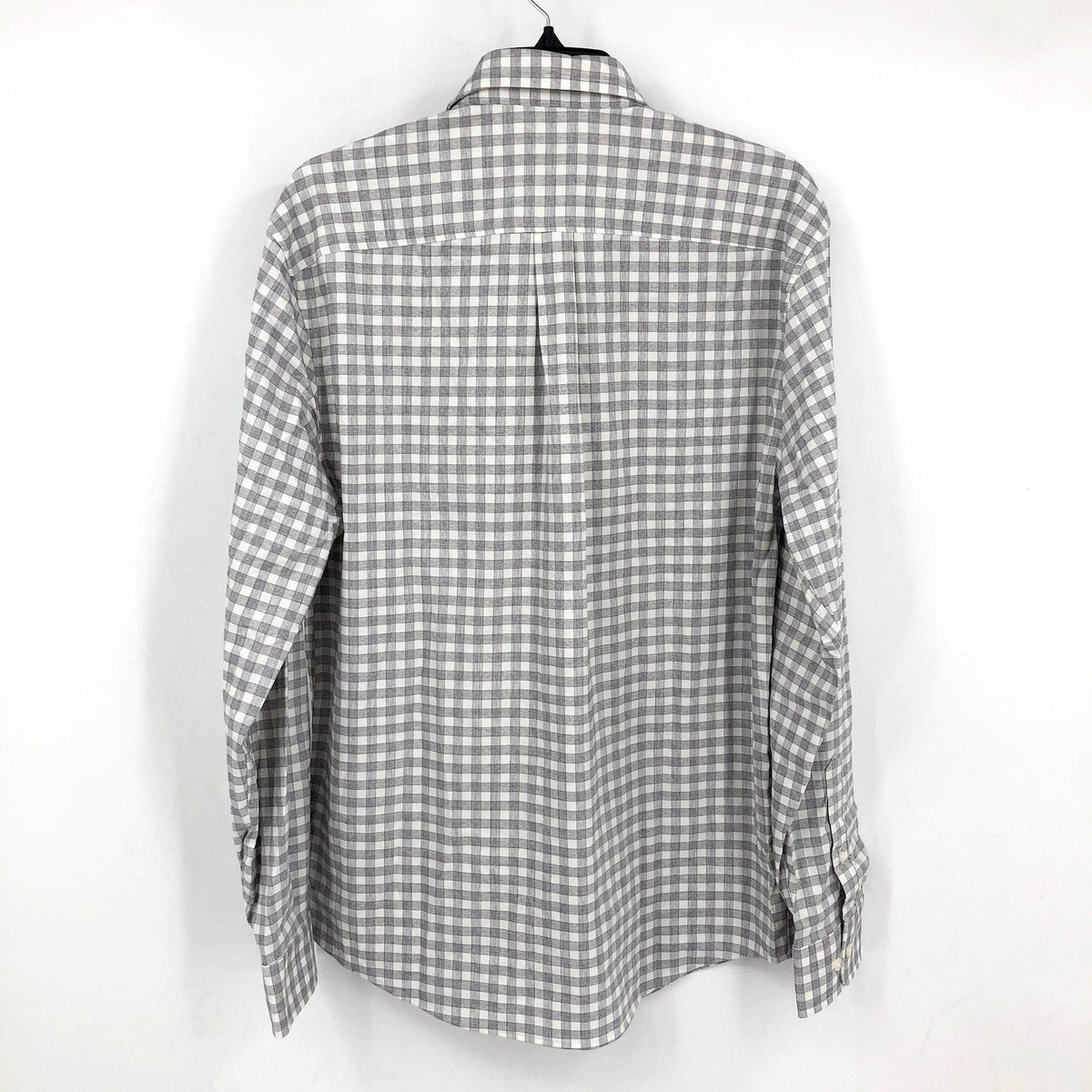 JOHNNIE O Men's Ashworth Performance Button Up Shirt Medium Light Gray NWOT