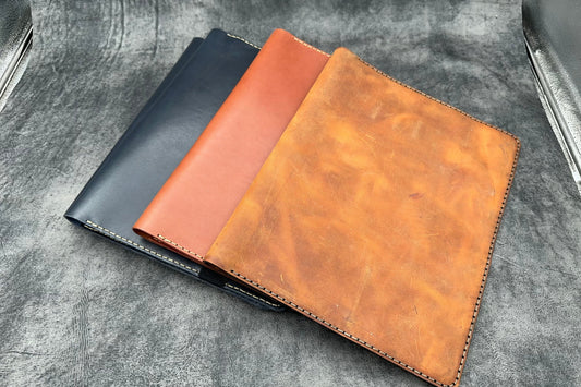 SECONDS iPad Pro 12.9 & Letter/A4 Size Leather Padfolio - Multiple Colors - 403