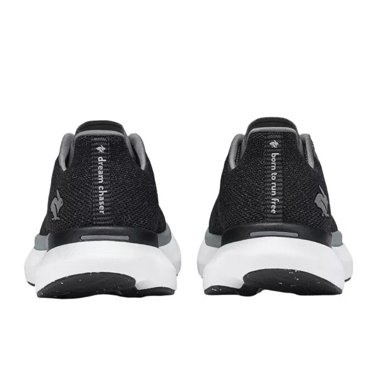 Rabbit Womens Dream Chaser Running Shoes Size 8 Black EU 38.5 Athletic NIB