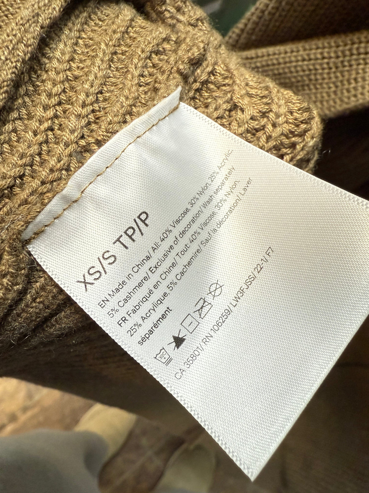 Lululemon Cashlu Sweater Wrap (XS/S)